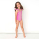 Shade Critters Pink Ombre Shimmer One Piece Swimsuit Sizes 10m-10