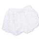 Detail of Shade Critters White Daisy Crochet Girls Short
