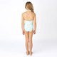 Back of Shade Critters Mermaid Toile Girls Halter Cut Out One Piece Swimsuit 7-14