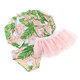 Detail of Botanical Palms Girls Rashguard & Tutu Swim Set 6m-6