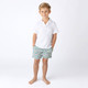 Shade Critters Swimsuit Mint Ditsy Floral Boys 4 Way Stretch Swim Trunks 6m-10