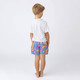 Shade Critters Alternative View of Swimsuit Lobster Stripe Boys 4 Way Stretch Swim Trunks 6m-10