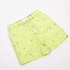 Detail of Citron Sharks Boys 4 Way Stretch Water Appearing Embroidered Swim Trunks 6m-10