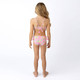 Shade Critters Alternative View of Swimsuit Fresh Floral Pink Crochet Trim Tie Back Bikini 7-14