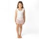 Children's Bathing Suit By Shade Critters Pink & Green Metallic Girls Hula One Piece & Skirt Swim Set 3t-10 2-10