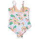 Kids Swim suit by Shade Critters Retro Floral Girls Crochet Monokini One Piece Swimsuit 4t-14