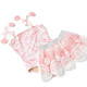 Alternative view of Shade Critters Seaside Toile Girls One Piece & Skirt Swimsuit Set 6m-10