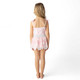 Detail of Shade Critters Seaside Toile Girls One Piece & Skirt Swimsuit Set 6m-10