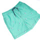 Detail of Shade Critters Green Sails Boys 4 Way Stretch Swim Trunks 6m-10