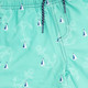 Kids Swim suit by Shade Critters Green Sails Boys 4 Way Stretch Swim Trunks 6m-10