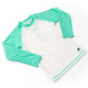 Children's Swimwear by  Shade Critters Green Anchors Boys Water Appearing Rashguard Top 6m-10