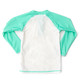 Detail of Shade Critters Green Anchors Boys Water Appearing Rashguard Top 6m-10