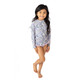 Kids Swim suit by Shade Critters Flower Power Purple Rashguard Swimsuit Set 6m-6