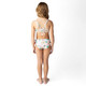 Kids Swim suit by Shade Critters Retro Floral Tween Girls Crochet Tie Back Two Piece Swimsuit 7-14