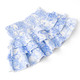 Children's Swimwear by  Shade Critters Tropical Blues Smocked Ruffle Active Skirt 3-14