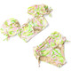 Adorable Kids in Shade Critters Palm Beach Leopard Girls High Waist Cinched Two Piece Swimsuit 2t-10
