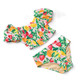 Shade Critters Fruit Punch Girls Smocked Puff Sleeve Two Piece Swimsuit 2t-10