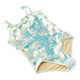 Kids Swim Brand Shade Critters Mint Girls Paillette One Shoulder One Piece Swimsuit 3t-10