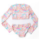 Kids Swim Brand Shade Critters Tutti Fruity Girls Cropped Rashguard Swim Set 4t-14