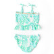 Best Kids Swimwear Brand Shade Critters Charming Rose Girls Peplum Two Piece Swimsuit 4t-14