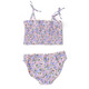 Cute Swimwear by Shade Critters Blue Blossoms Girls Smocked Two Piece Swimsuit 4t-14