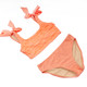 Kids Swim Brand Shade Critters Coral Girls Ruffle Two Piece Swimsuit 4t-14