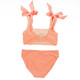 Best Kids Swimwear Brand Shade Critters Coral Girls Ruffle Two Piece Swimsuit 4t-14
