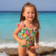 Fruit Punch Girls Smocked One Piece Swimsuit 6m-10