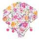 Kids Swim Brand Shade Critters Summer Gardens Girls Long Sleeve One Piece Swimsuit 6m-10