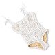 Alternative shot of Shade Critters White Eyelet Girls Smocked One Piece Swimsuit 6m-10
