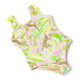 Kids Swim Brand Shade Critters Palm Beach Leopard Girls Fringe Back One Piece Swimsuit 6m-14