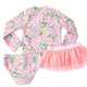 Cute Swimwear by Shade Critters Petal Pink Girls Rashguard & Tutu Swim Set 6m-6