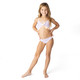 Kids Swim Brand Shade Critters Pastel Stripe Tween Girls Ruffle Two Piece Swimsuit 7-14