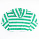 Best Kids Swimwear Brand Shade Critters Green Stripe Girls Terry Hoodie 3t-14