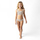 Dalmatian Leopard Girls Lace Up Bikini 4-14