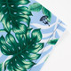 Blue Tropical 4 Way Stretch Swim Trunks