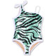 Shade Critters Swimsuit One Piece Magic Sequin Girls 3-10 Zebra