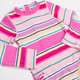 Shade Critters Swimsuit One Piece Longsleeve Girls 6m-6 Beach Stripe