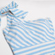 Shade Critters Swimsuit One Piece One Shoulder Womens 2-18 Light Blue Stripe