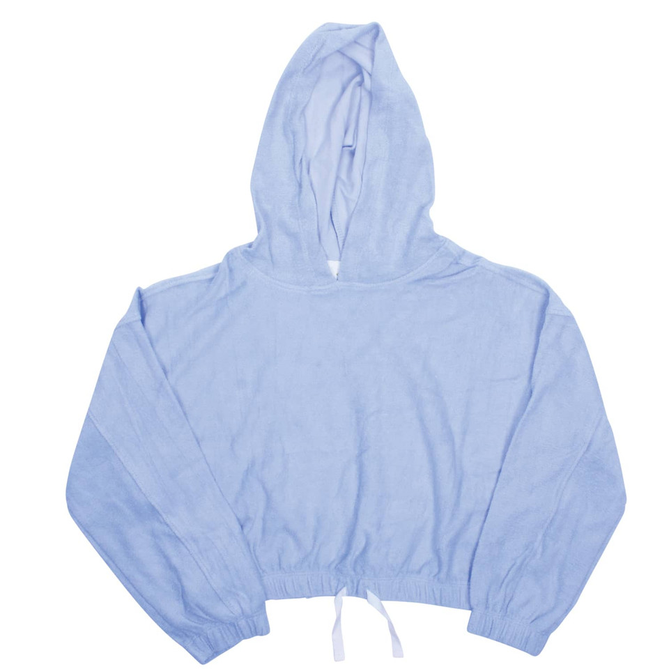 Blue Terry Hoodie 3-12 - Shade Critters