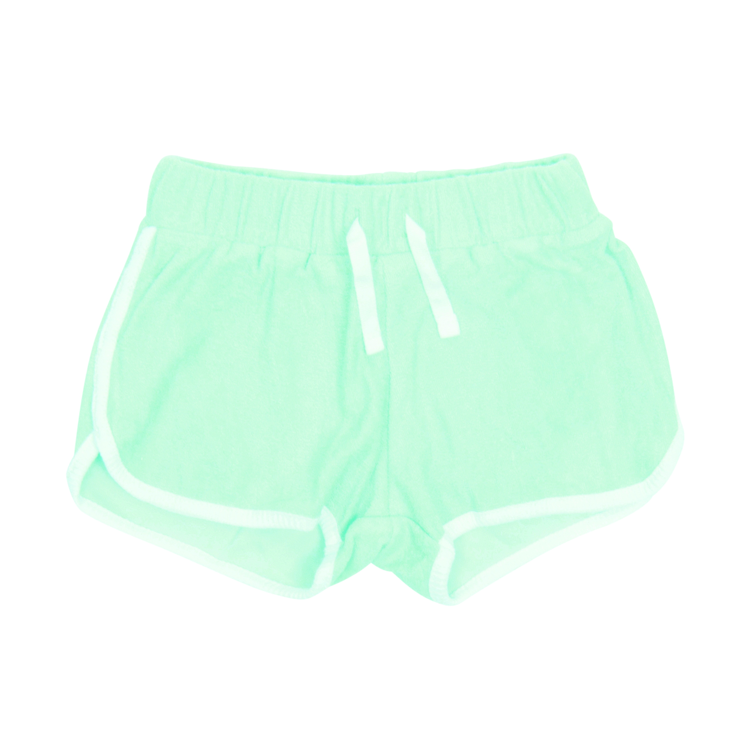 Pink Terry Girls Drawstring Short 3-14 - Shade Critters