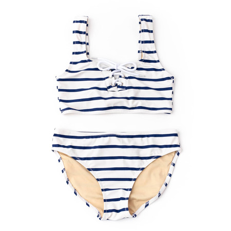 Shade Critters Tie Back Bikini ~ Multi Stripe ⋆ Gypsy Girl Tween Boutique