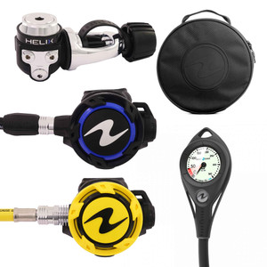 Aqualung Helix Pack Regulator + Octopus + SPG + Bag Aqualung Helix Pack Regulator + Octopus + SPG + Bag