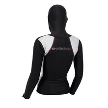 SHARKSKIN CHILLPROOF LONG SLEEVE WITH HOOD - WOMANS