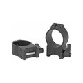 Warne Maxima 30mm High Quick Detach Scope Rings, Matte Black