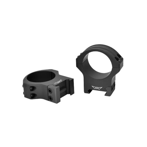 Warne HyperLite 34mm High Scope Rings, Matte Black