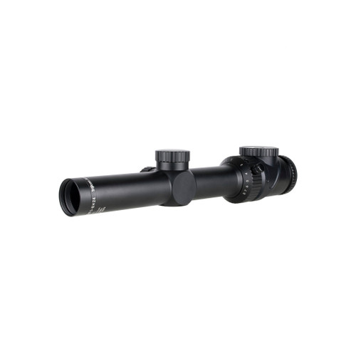 Trijicon AccuPoint 1-8x24 LPVO Rifle Scope Fiber Optic Tritium Green Dot BDC Hunter Holds Reticle, SKU TR35-C-200183