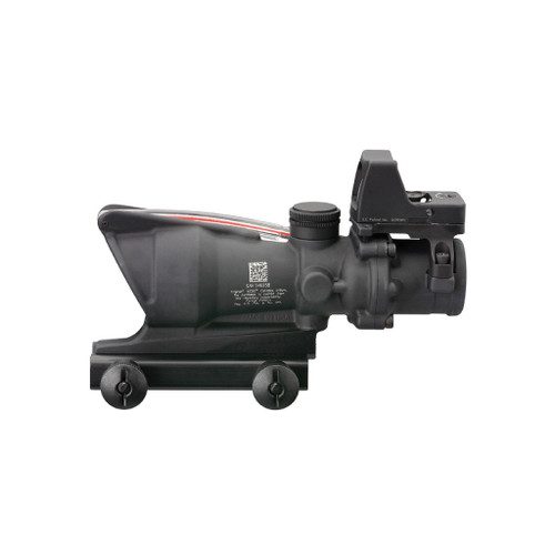 Trijicon ACOG 4x32 Rifle Scope with RMR Red Dot Sight Red Crosshair .223 5.56 BDC, SKU TA31-C-100550