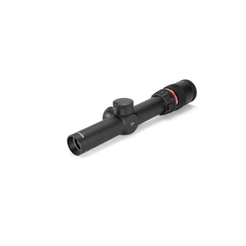 Trijicon AccuPoint 1-4x24 LPVO Rifle Scope Red BAC Triangle Post, SKU TR24R
