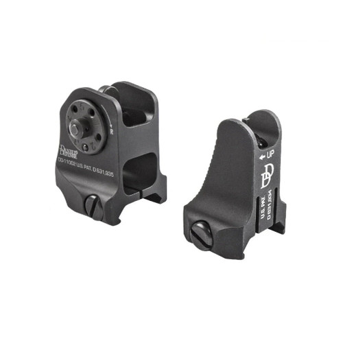 Daniel Defense Rock & Lock Fixed Iron Sight Set for AR-15